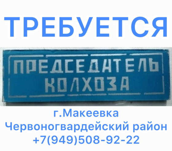 Требуется руководитель Макеевка