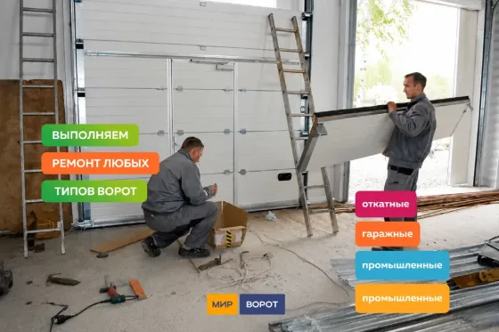 Профессиональный ремонт ворот с гарантией Луганск