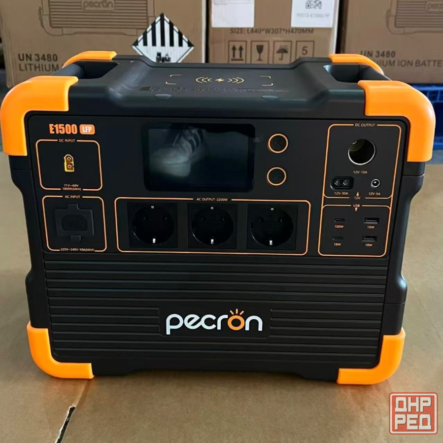 Pecron E1500LFP 1536Wh 3 евророзетки ибп Мариуполь - изображение 2