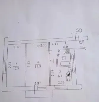 Продам 2-к. квартиру пр. Киевский, 2/4, кирпичный дом. Донецк