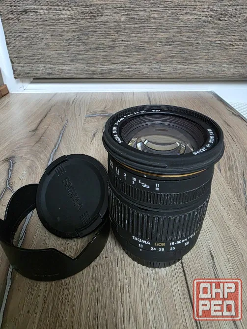Объектив Sigma 18-50mm f2.8 EX DC для Canon EF-s Донецк - изображение 1