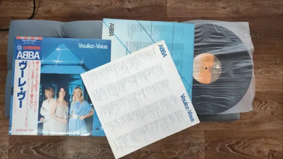 Пластинка Lp ABBA альбом Voulez-Vous 1979 Japan Донецк