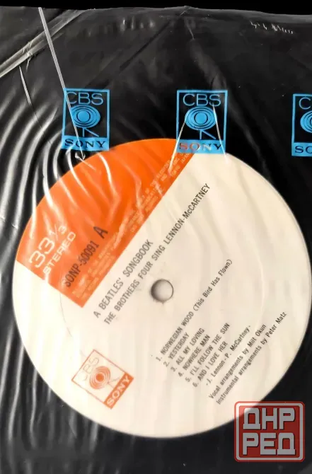 Пластинка Lp A Beatles Songbook TheBrothersFour Lennon McCartney Michelle 1969 Japan Донецк - изображение 4