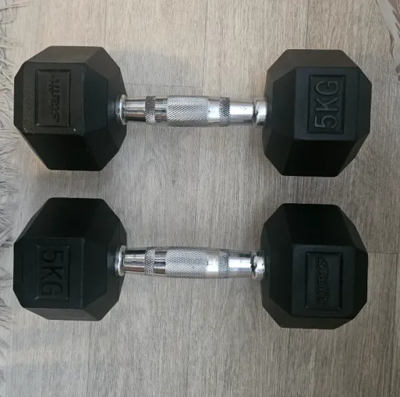 Гантели гексагональные по 5 кг Starfit. Донецк