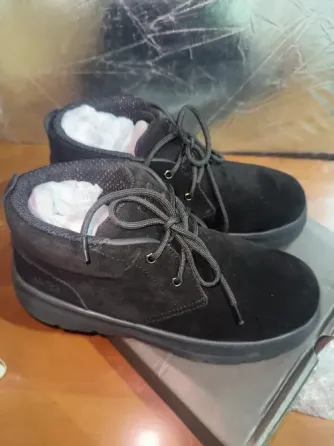 Ботинки UGG Burleigh Chukka, чёрные, EU 42 Донецк