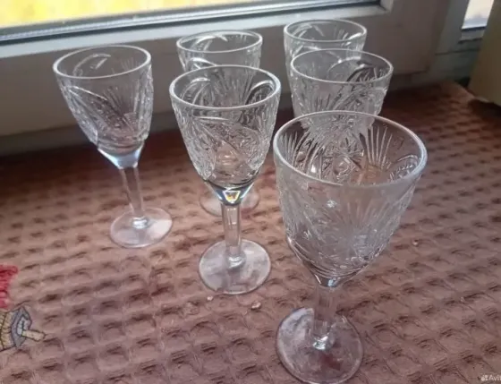 Рюмки хрустальные Донецк