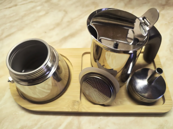 Гейзерная кофеварка Bialetti Venus New, 170 мл, стальная, мока Донецк
