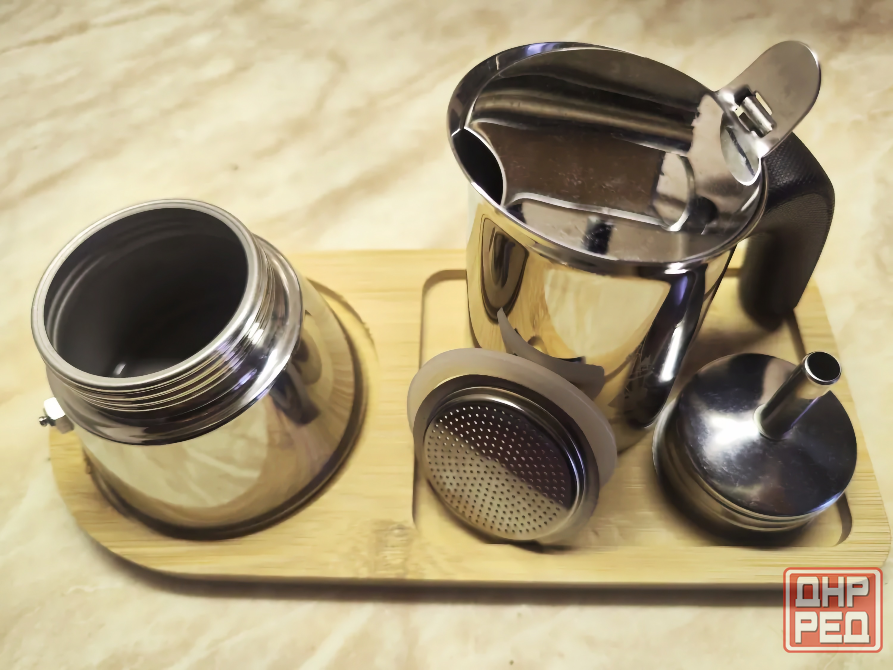 Гейзерная кофеварка Bialetti Venus New, 170 мл, стальная, мока Донецк - изображение 6