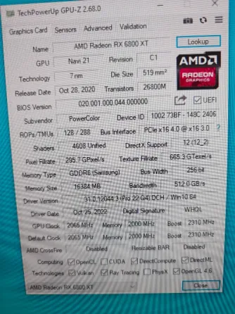 Мощная видеокарта RX 6900xt Донецк