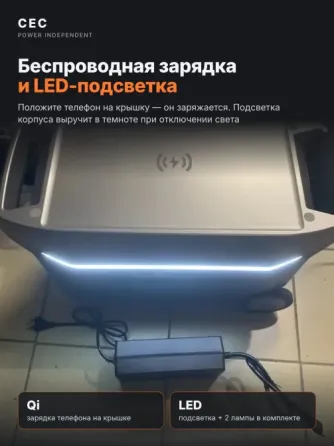 Электростанция 3 кВт·ч, 2500 Вт, LiFePO4, новая Донецк
