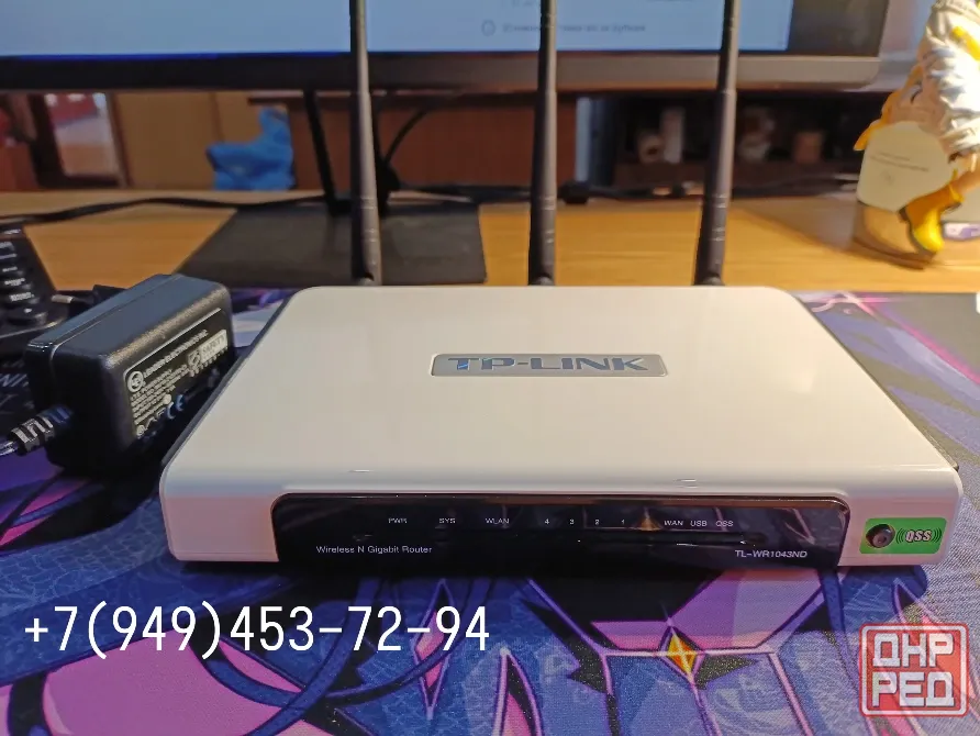 Wi-Fi маршрутизатор TP-LINK TL-WR1043ND Донецк - изображение 1