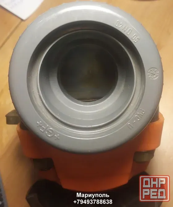 Клапан мембранный диафрагменный тип 314 d50 DN40 1 1/2 PN10 PVC-U Мариуполь - изображение 6