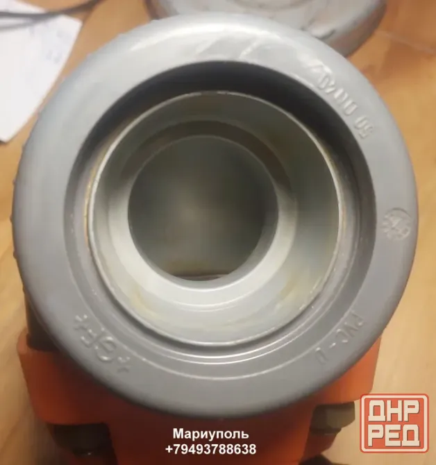 Клапан мембранный диафрагменный тип 314 d50 DN40 1 1/2 PN10 PVC-U Мариуполь - изображение 5