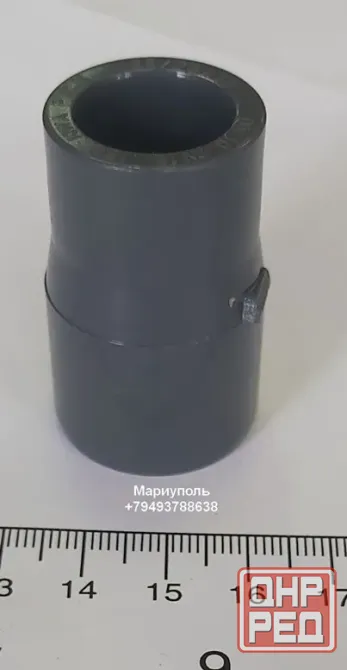 Муфта переходная d25-20-16, PN16 +GF+ длинная PVC-U Мариуполь - изображение 4