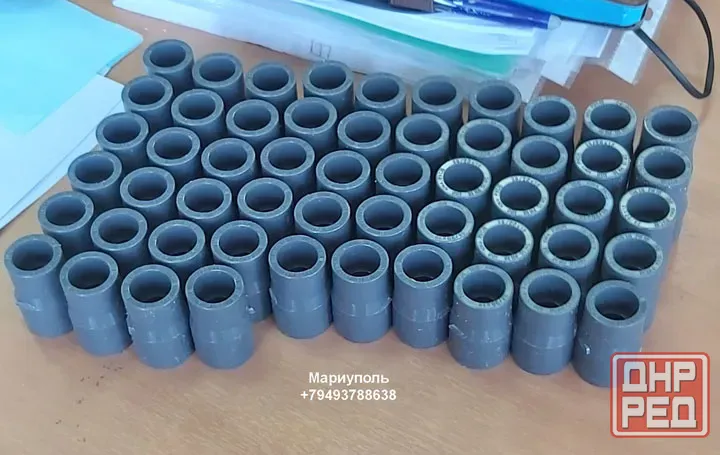 Муфта переходная d25-20-16, PN16 +GF+ длинная PVC-U Мариуполь - изображение 3
