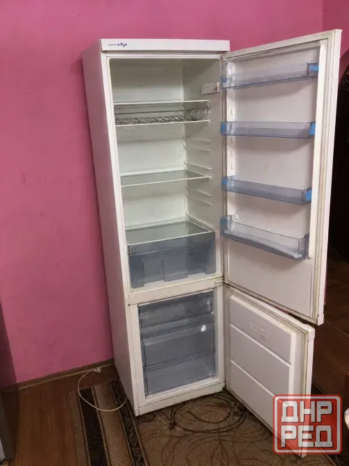 Холодильник бу Zanussi 2 метра Харцызск - изображение 2