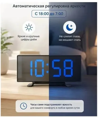 Электронные настольные часы Донецк