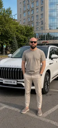 Аренда авто JAECOO J8 люксовый премиум кроссовер с водителем на свадьбу или любое другое мероприятие Донецк