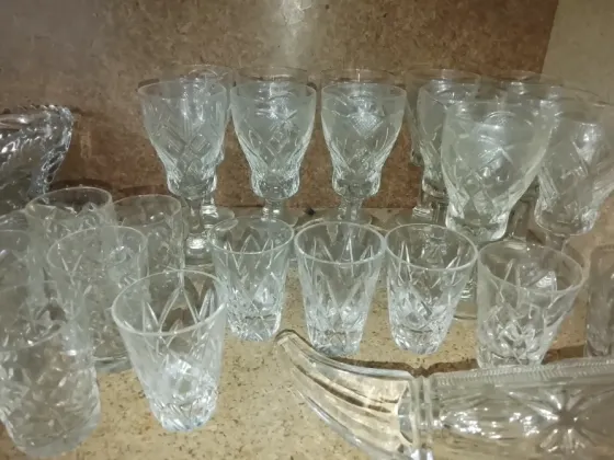 Хрустальные стопки, рюмки, стаканы, рога Донецк
