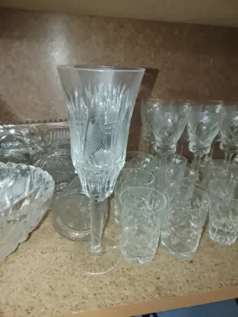 Хрустальные стопки, рюмки, стаканы, рога Донецк