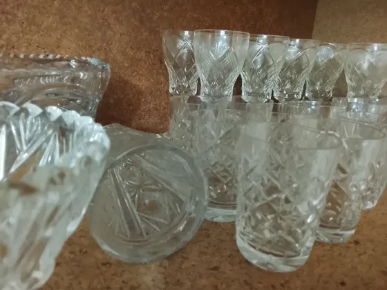 Хрустальные стопки, рюмки, стаканы, рога Донецк