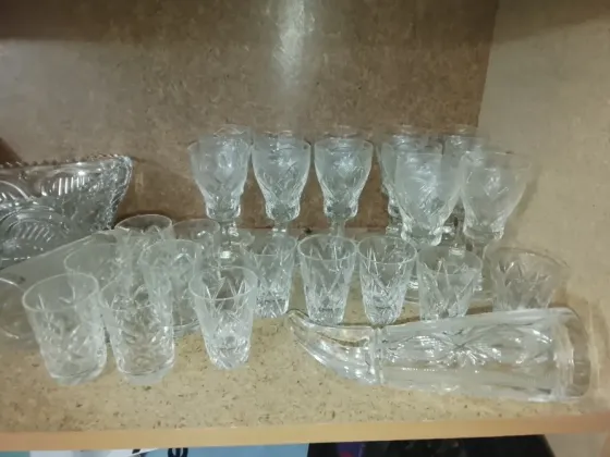 Хрустальные стопки, рюмки, стаканы, рога Донецк