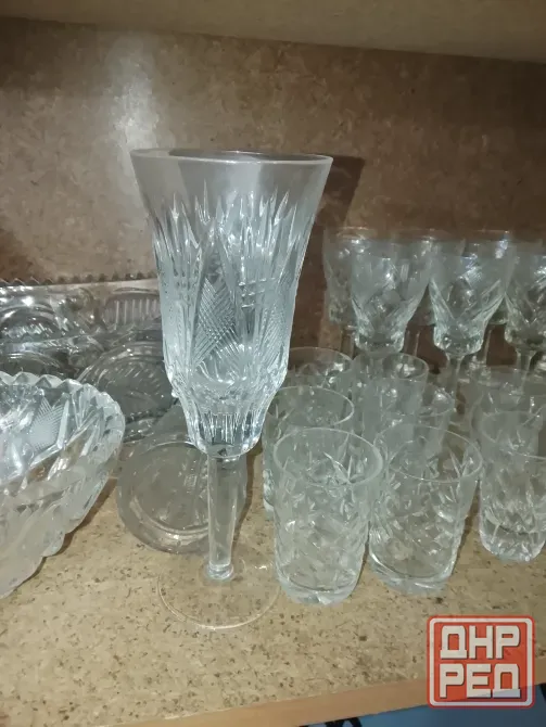 Хрустальные стопки, рюмки, стаканы, рога Донецк - изображение 5