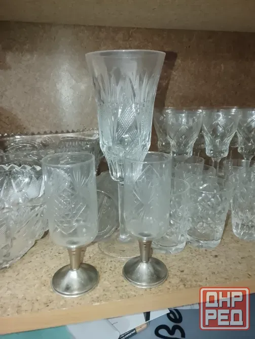 Хрустальные стопки, рюмки, стаканы, рога Донецк - изображение 6