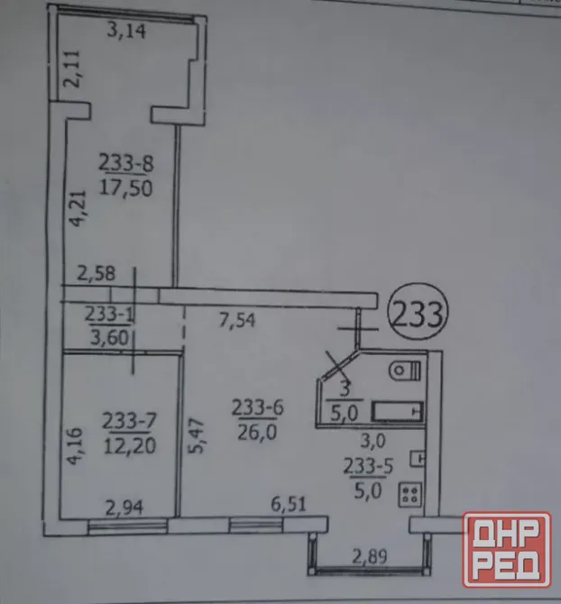 Продам 3-х комнатную, мкрн. Центральный Макеевка - изображение 1