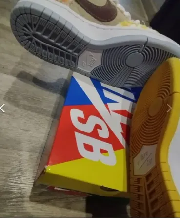 Кроссовки женские Nike SB Dunk Low Street Hawker Донецк
