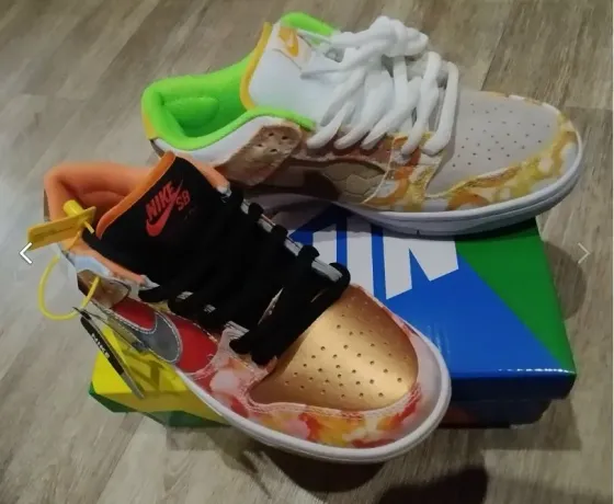 Кроссовки женские Nike SB Dunk Low Street Hawker Донецк