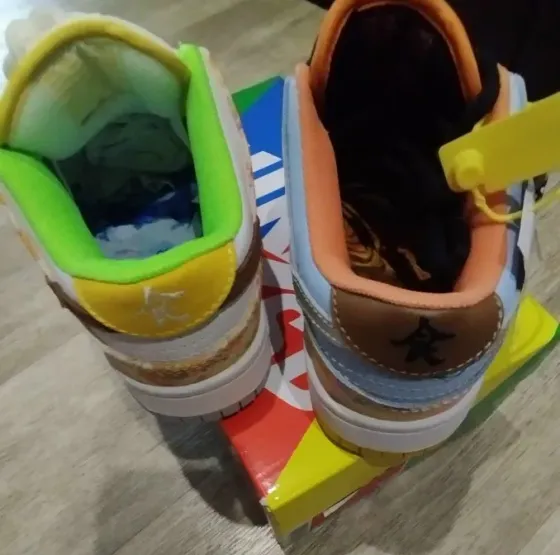Кроссовки женские Nike SB Dunk Low Street Hawker Донецк