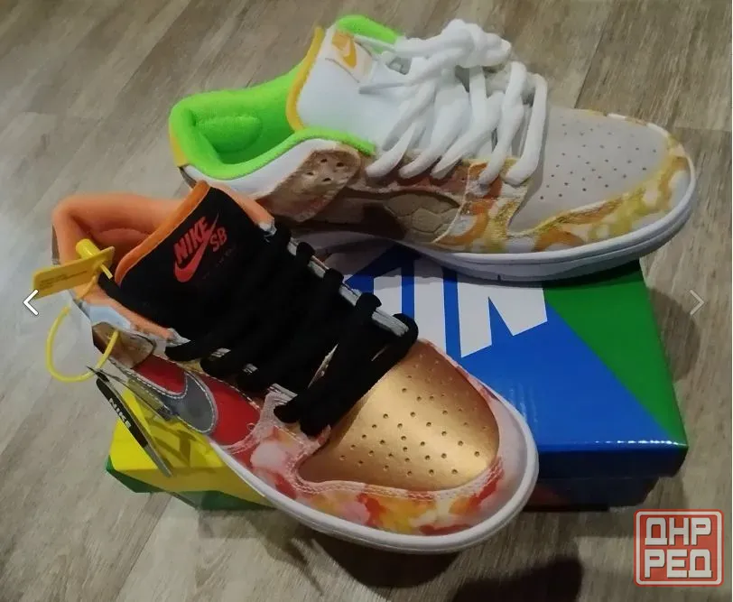 Кроссовки женские Nike SB Dunk Low Street Hawker Донецк - изображение 1