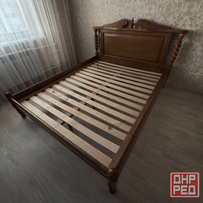 Кровать деревянная 160х200 Донецк - изображение 4