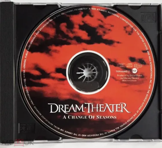 Компакт-диск / CD: Dream Theater - 1995 "A Change Of Seasons", неофициальное издание, Россия Донецк
