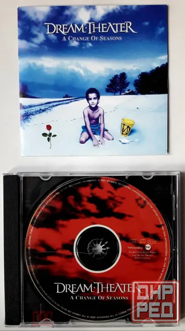 Компакт-диск / CD: Dream Theater - 1995 "A Change Of Seasons", неофициальное издание, Россия Донецк - изображение 2