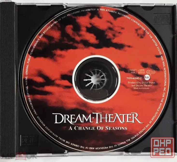 Компакт-диск / CD: Dream Theater - 1995 "A Change Of Seasons", неофициальное издание, Россия Донецк - изображение 4