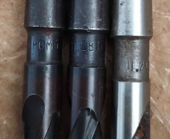 Сверло 11,2 мм, Р6М5, к/х, КМ1, средняя серия 175/94 мм, В1, 2301-0035, Гост 10903-77, Ссср Донецк