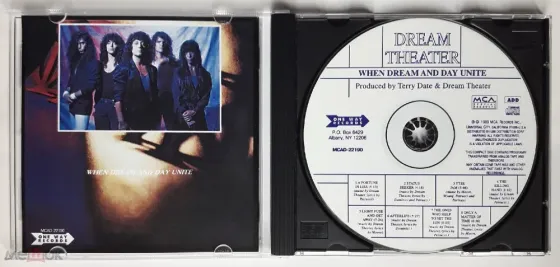 Компакт-диск / CD: Dream Theater - 1989 "When Dream And Day Unite", неофициальное издание, Россия Донецк