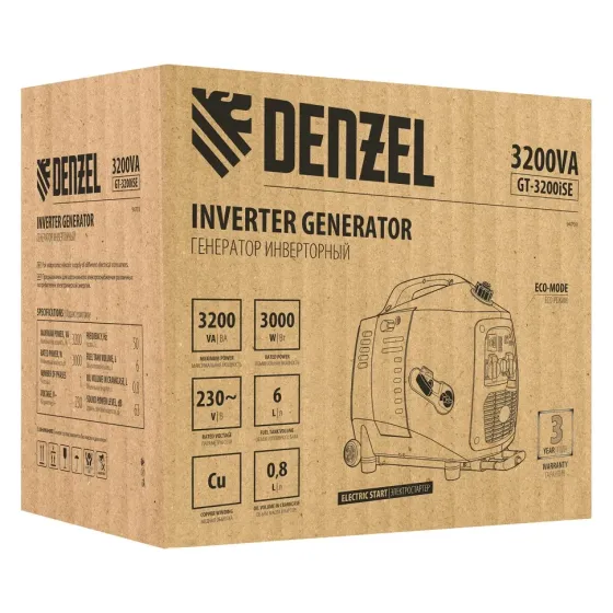 Генератор Denzel GT 3200 ise с электростартером Донецк