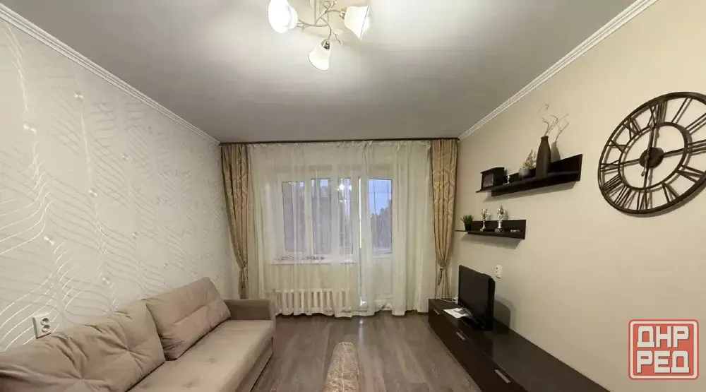 Сдаётся светлая однокомнатная квартира площадью 42 м². Донецк - изображение 3