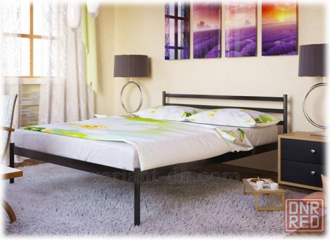 Кровать металлическая Флай 1,6х2м Донецк - изображение 1