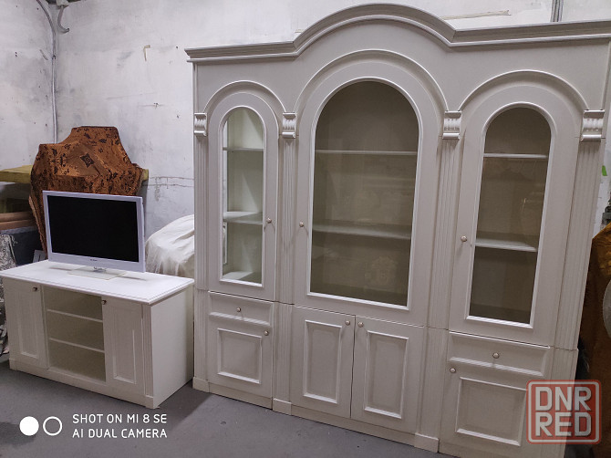 Мебель стенка для зала массив Донецк - изображение 3