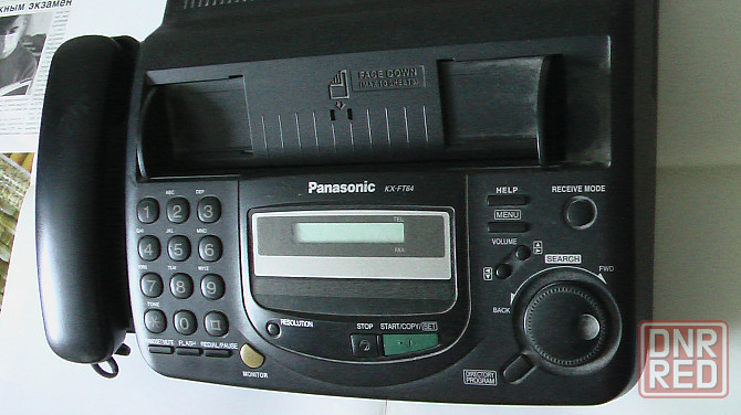 Телефон факс Panasonic KX-FT 64 с бумагой Донецк - изображение 1