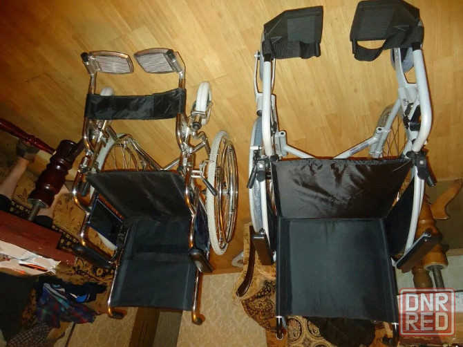 инвалидная коляска стул душа и туалета костыли подмыш алюм Ходунки и Трость метал поднят высот 800 Донецк - изображение 9
