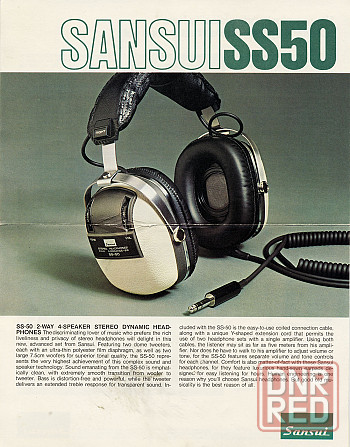 Наушники профессиональные SANSUI SS-50 ( Japan ) Донецк - изображение 2