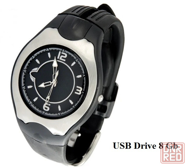 Наручные часы с USB-флешкой 8Gb Донецк - изображение 1