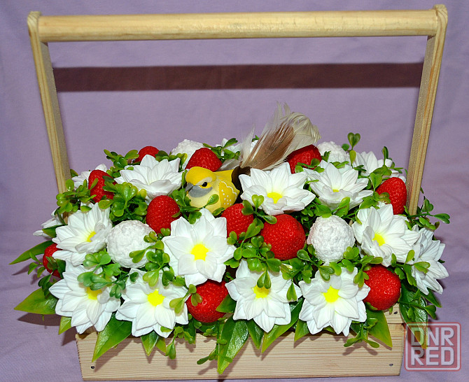Подарочные букеты из мыльных роз и тюльпанов Донецк - изображение 7