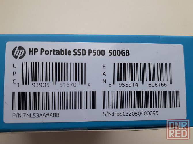 500 ГБ Внешний жесткий диск SSD HP P500 Донецк - изображение 2