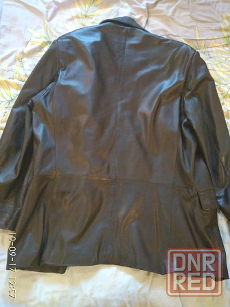 Пиджак кожаный "Valentino" Горловка - изображение 3